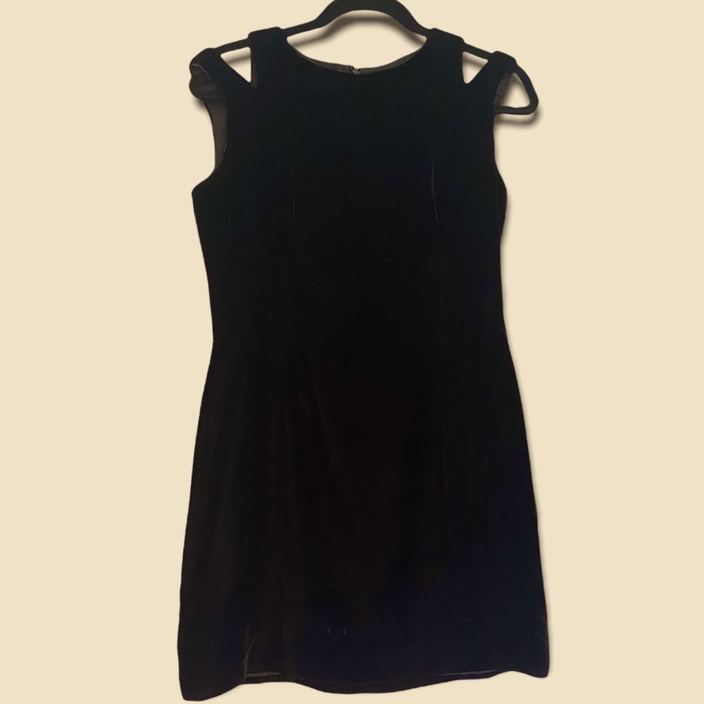 Vintage velvet dress. Very flattering. Size 4/6.